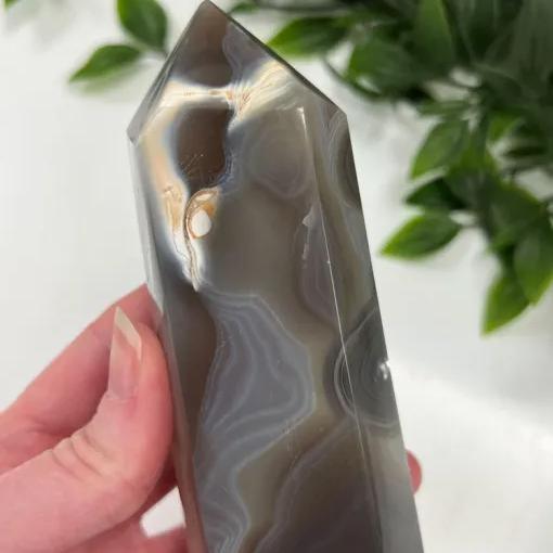 4-7cm orca agate tower 1kg
