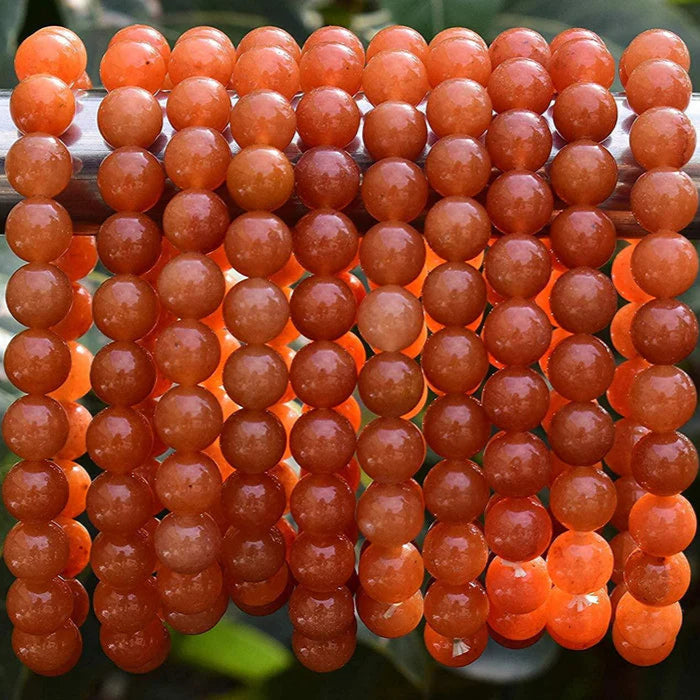 8mm red aventurine bracelet