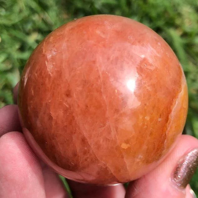 3-7cm red aventurine sphere 1kg