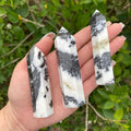 4-9cm zebra jasper tower 1kg