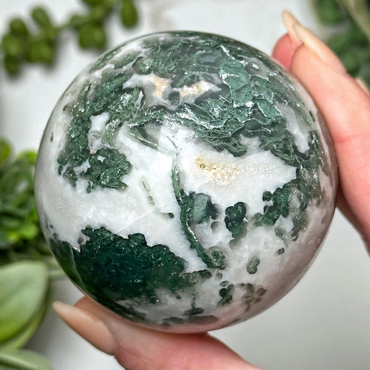 4-7cm tree agate sphere 1kg