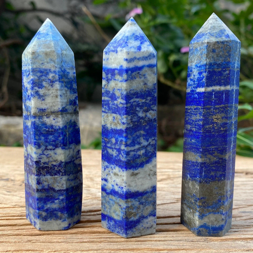 5-7cm Lapis Lazuli tower point Wholesale - Free Shipping Over 300USD - Price at $ 35.00 /pc