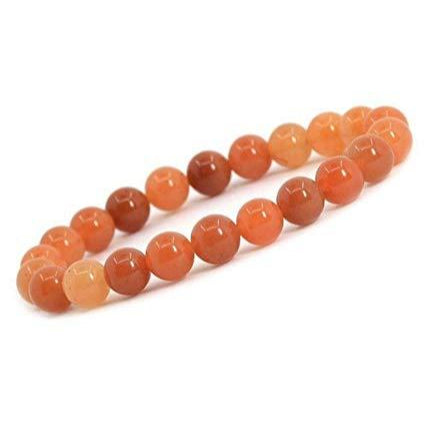 8mm red aventurine bracelet