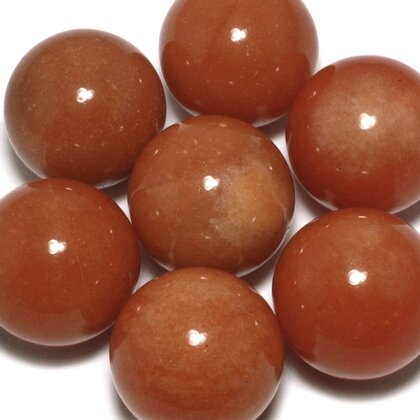 3-7cm red aventurine sphere 1kg